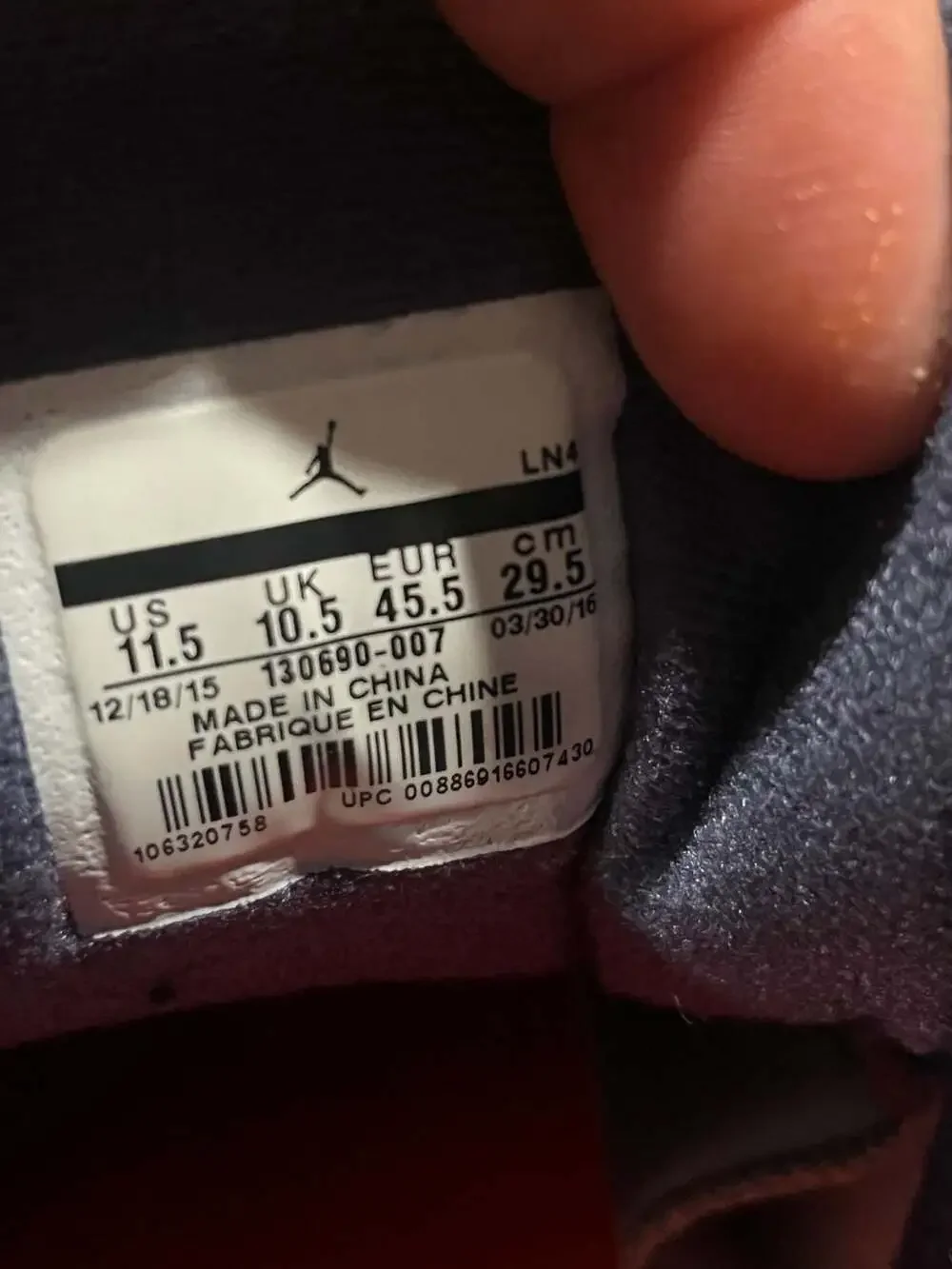 Air Jordan 12 Retro Wolf Grey/University Blue-White-Midnight Navy